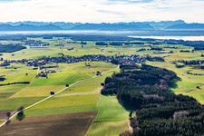 From the north in Münsing in the state Bavaria, Germany