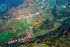 Laufbachstr in the district Lochwald in Lauf in the state Baden-Wuerttemberg, Germany