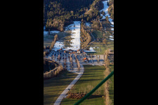 Finish slope lift Brauneck Jaegers in Lenggries in the state Bavaria, Germany