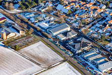 EDEKA Paul in winter with snow in Steinfeld in the state Rhineland-Palatinate, Germany