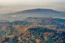 Fremersberg from the south in Baden-Baden in the state Baden-Wuerttemberg, Germany