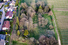 Old cemetery in the district Ingenheim in Billigheim-Ingenheim in the state Rhineland-Palatinate, Germany
