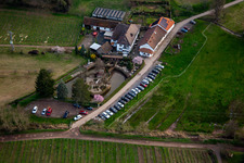 Country Restaurant Burrweiler Mühle am Modenbach in Burrweiler in the state Rhineland-Palatinate, Germany