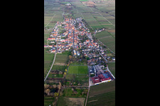 From the west in Roschbach in the state Rhineland-Palatinate, Germany