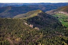 Luger Geiersteine in Lug in the state Rhineland-Palatinate, Germany