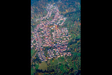 Village view in the district Sulzbach in Gaggenau in the state Baden-Wurttemberg, Germany