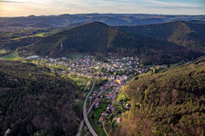 From the southwest in Lug in the state Rhineland-Palatinate, Germany