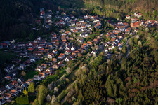 Aerial photograpy of Lug in the state Rhineland-Palatinate, Germany