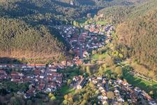Main Street in Spirkelbach in the state Rhineland-Palatinate, Germany