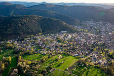 From the northeast in Hauenstein in the state Rhineland-Palatinate, Germany