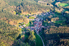 From the north in Darstein in the state Rhineland-Palatinate, Germany