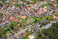 St. Martin Simultaneous Church and Cemetery in Dörrenbach in the state Rhineland-Palatinate, Germany