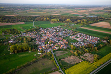Aerial view of From the southwest in Barbelroth in the state Rhineland-Palatinate, Germany
