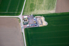 Deep well drilling in Barbelroth in the state Rhineland-Palatinate, Germany