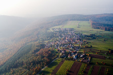 From the southeast in the district Freiolsheim in Gaggenau in the state Baden-Wuerttemberg, Germany