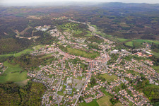 Aerial photograpy of From the west in Bitsch in the state Moselle, France