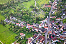 Round Tower Church of St. Mark in the district Reinheim in Gersheim in the state Saarland, Germany