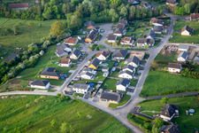 New development area in Herbitzheim in the state Bas-Rhin, France