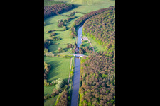 Ecluse N° 15Vibersviller on the Canal des Houillères de la Sarre in Vibersviller in the state Moselle, France