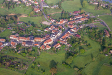Grande Rue in Mittersheim in the state Moselle, France