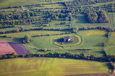 Château du Gerolseck in Niederstinzel in the state Moselle, France