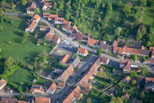 Rue Principale in Burbach in the state Bas-Rhin, France