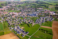 Rue du Dr. Schweitzer in Rohrbach-lès-Bitche in the state Moselle, France