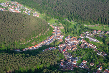 From the northeast in Spirkelbach in the state Rhineland-Palatinate, Germany