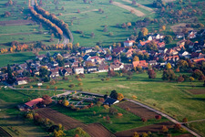 Cemetery in the district Schluttenbach in Ettlingen in the state Baden-Wuerttemberg, Germany