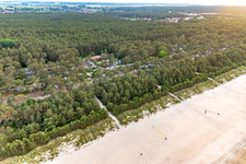 Dune Camp Karlshagen in Karlshagen in the state Mecklenburg-Western Pomerania, Germany