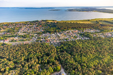 Achterewasser side in Zempin in the state Mecklenburg-Western Pomerania, Germany