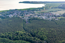 From the east in Ückeritz in the state Mecklenburg-Western Pomerania, Germany