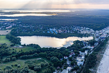 Schloonsee in the district Neuhof U in Heringsdorf in the state Mecklenburg-Western Pomerania, Germany