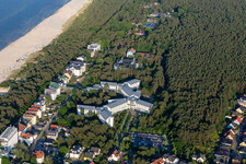 Rehabilitation Clinic Seebad Ahlbeck in the district Ahlbeck U in Heringsdorf in the state Mecklenburg-Western Pomerania, Germany