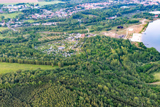 SeeCamping Zittau Mountains at Olbersdorfer Lake in Olbersdorf in the state Saxony, Germany