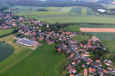 Main Street in the district Bertsdorf in Bertsdorf-Hörnitz in the state Saxony, Germany