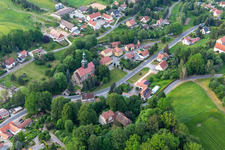 Church of St. George in Schönau-Berzdorf auf dem Eigen in the state Saxony, Germany
