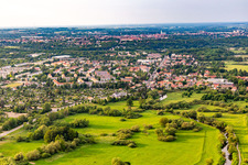 Plum Avenue East in the district Weinhübel in Görlitz in the state Saxony, Germany