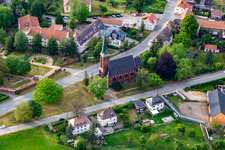 Gustav Adolf Church in Ostritz in the state Saxony, Germany