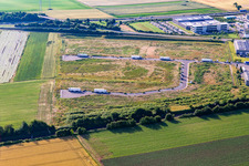 Development of the northern extension of the Speyer Valley commercial area in Rülzheim in the state Rhineland-Palatinate, Germany