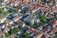 Association of municipal administration and former Sparkasse Südpfalz in Kandel in the state Rhineland-Palatinate, Germany