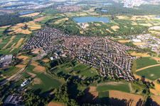 From the southwest in Hagenbach in the state Rhineland-Palatinate, Germany