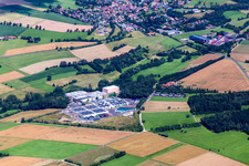 Mineral fountain RhönSprudel Egon Schindel GmbH in the district Memlos in Eichenzell in the state Hesse, Germany