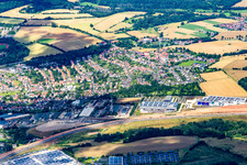 District Petersberg in Bad Hersfeld in the state Hesse, Germany