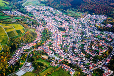 From the northwest in Mühlhausen in the state Baden-Wuerttemberg, Germany