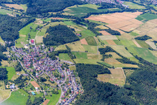 From the southeast in the district Allertshausen in Rabenau in the state Hesse, Germany