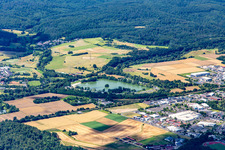 Lake Wißmar in the district Wißmar in Wettenberg in the state Hesse, Germany