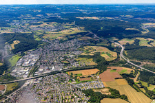 Behind the A480 in Aßlar in the state Hesse, Germany