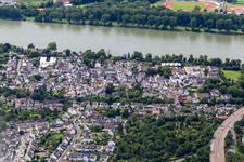 District on the right bank of the Rhine in the district Horchheim in Koblenz in the state Rhineland-Palatinate, Germany