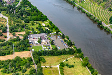 WSC Koblenz eV marina on the Moselle in the district Güls in Koblenz in the state Rhineland-Palatinate, Germany